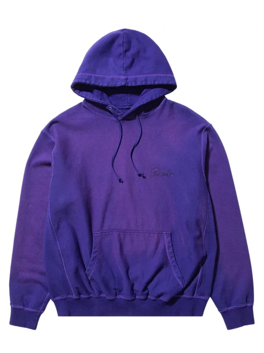 Awake NY Purple Tie Dye Pullover Hoodie Size S Streetwear